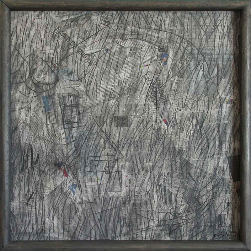 59 Władysław Pitala, Złote myśli, The golden mean, techn mieszana